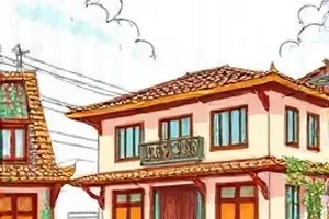 《旧物修理铺》封面:工作台上拆开的老风扇与十七个零件